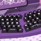 Dark Imps 104+34 / 54 Cherry Profile Keycap Set Cherry MX PBT Dye-subbed for Mechanical Gaming Keyboard